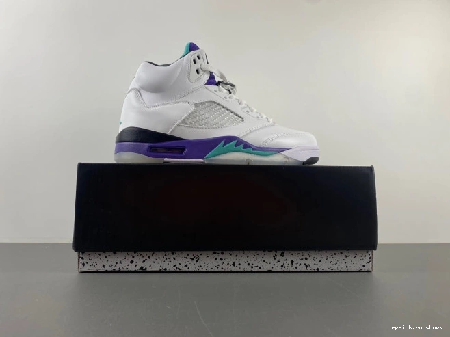 Cheap Air Grape 5 Jordan 136027-108 (2013) Retro 0817